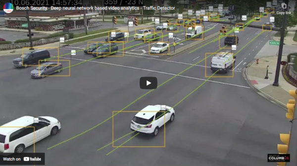 Bosch Video: Traffic Detector